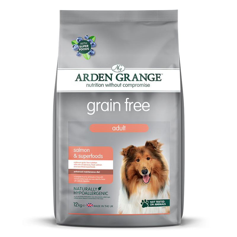 Arden Grange Adult Dog Grain Free Salmon & Superfoods 
