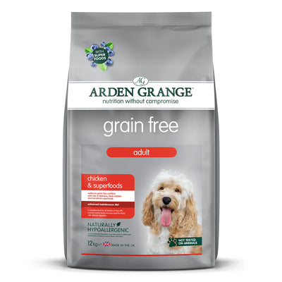 Arden Grange Adult Grain Free Chicken & Superfoods 12kg
