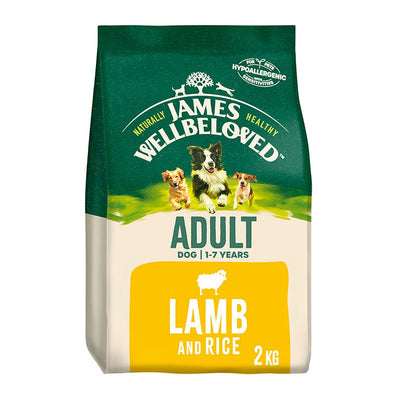 Adult Lamb & Rice 2kg - Cheshire Game James Wellbeloved