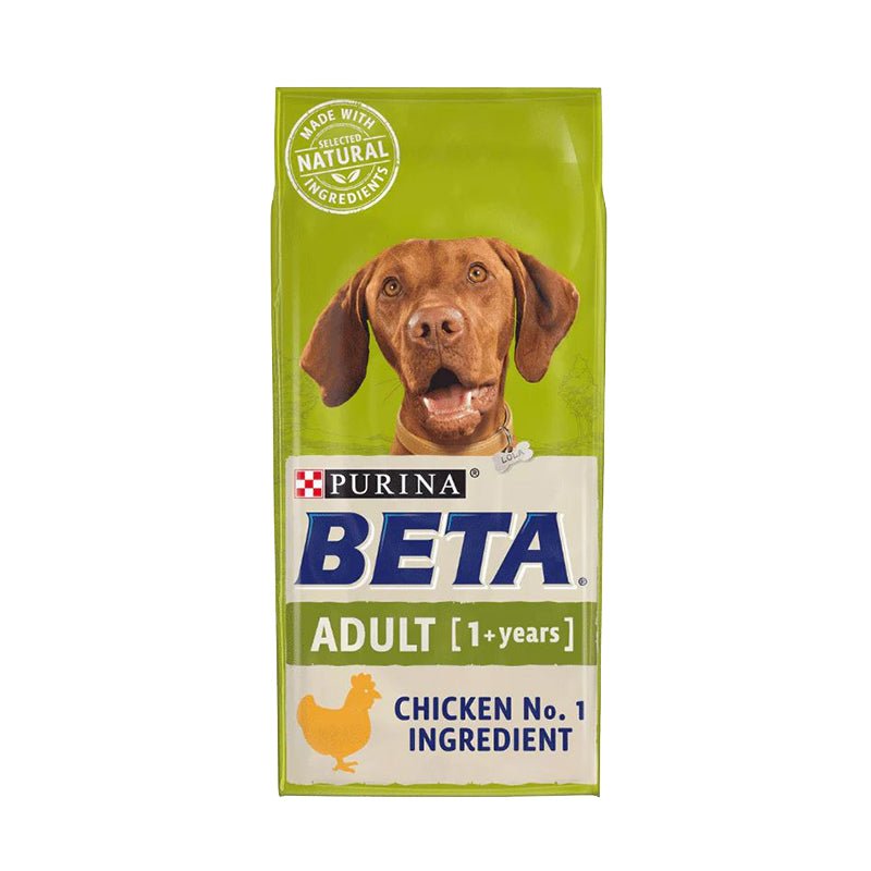 Beta Adult Dry Dog Food With Chicken 2kg - Cheshire Game Purina