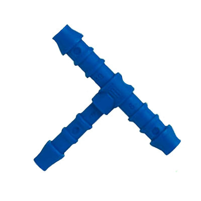 Blue 5mm T Pipe Connector - Cheshire Game Cheshire Game Supplies