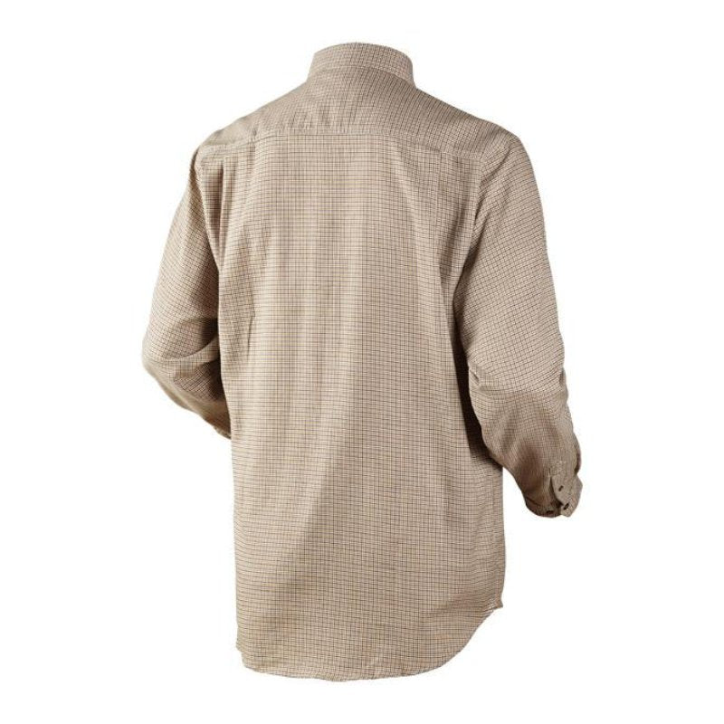 Burton Shirt in Egret Check (M) - Cheshire Game Seeland
