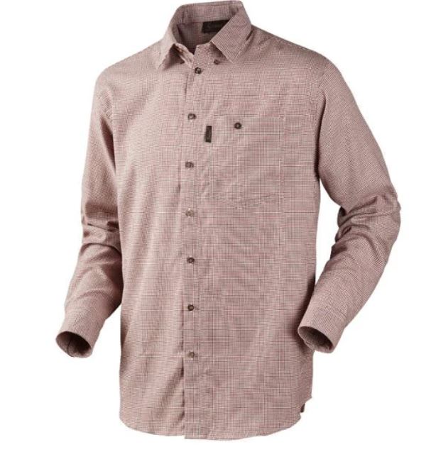Burton Shirt in Rust Check - Size XL - Cheshire Game Seeland