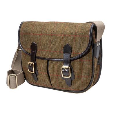 Carryall Bag Hambledon Tweed Messenger Bag - Cheshire Game Parker-Hale