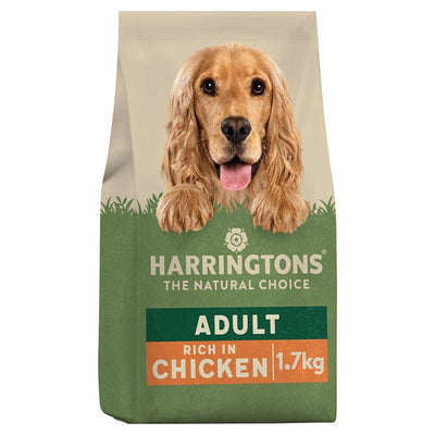 Dry Adult Dog Food Rich in Chicken & Rice 1.7kg - Cheshire Game Harringtons