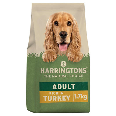 Dry Adult Dog Food Turkey & Vegetable 1.7Kg - Cheshire Game Harringtons
