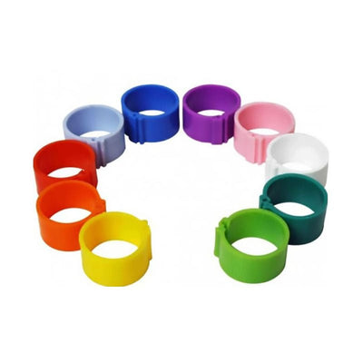 Duck Leg Rings - Plain Band (Pack of 5) - Cheshire Game Cheshire Game Supplies
