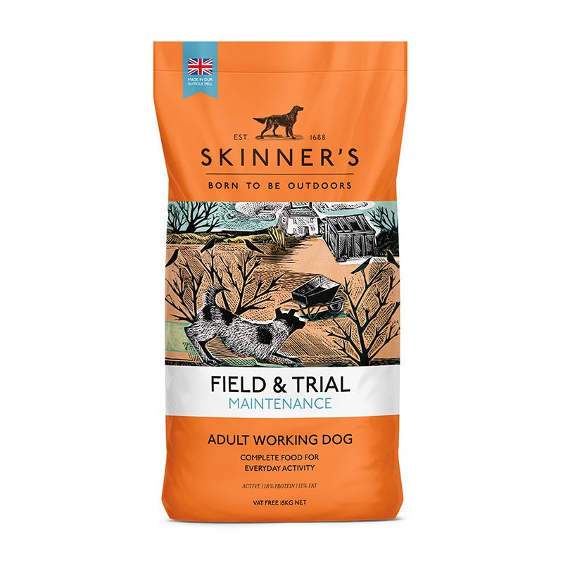 Field & Trial Complete Dog Food - Maintenance 15kg - Cheshire Game Skinners