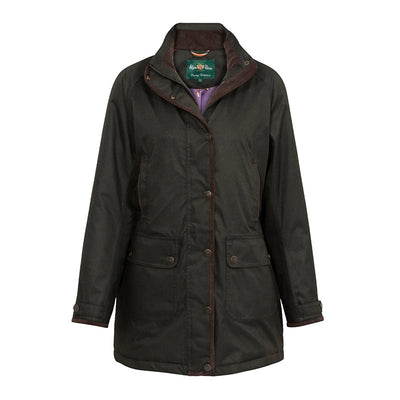 Ladies Fernley Weekend Coat In Woodland - Cheshire Game Alan Paine