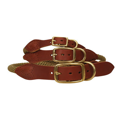 Luxury Rope Dog Collar - Cheshire Game Bisley