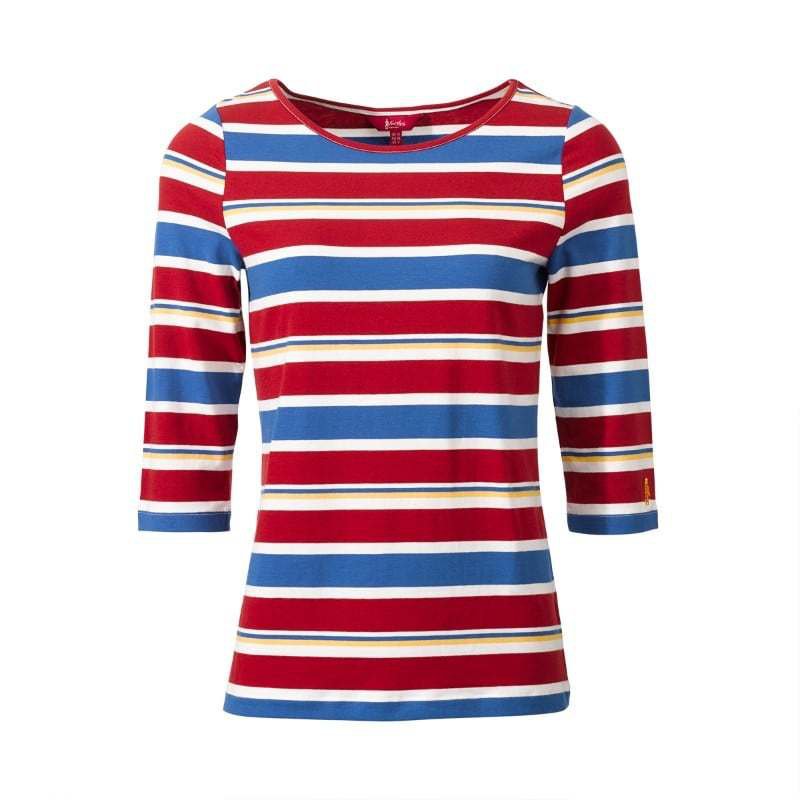 Maxine Top in Prime Stripe - Cheshire Game Jack Murphy