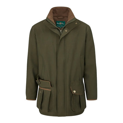 Men's Stancombe Waterproof Coat In Olive - Cheshire Game Alan Paine