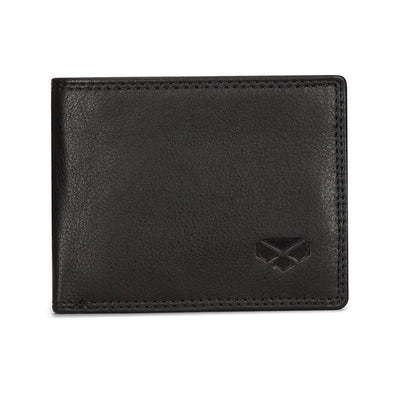 Monarch Leather Credit Card Wallet In Black - Cheshire Game Hoggs of Fife