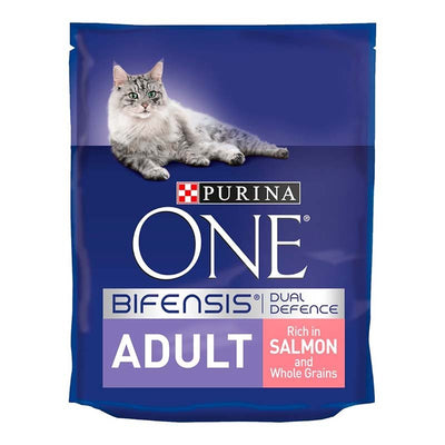 One Adult Cat - Salmon & Whole Grains 800g - Cheshire Game Purina