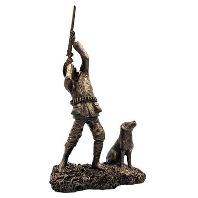 Patina Bronze Sculpture Medium Highbird - Labrador - Cheshire Game Bisley