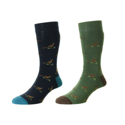 Pheasant Socks - Cheshire Game Bisley