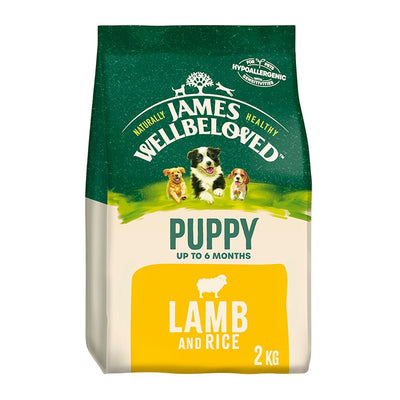 Puppy Lamb & Rice 2kg - Cheshire Game James Wellbeloved