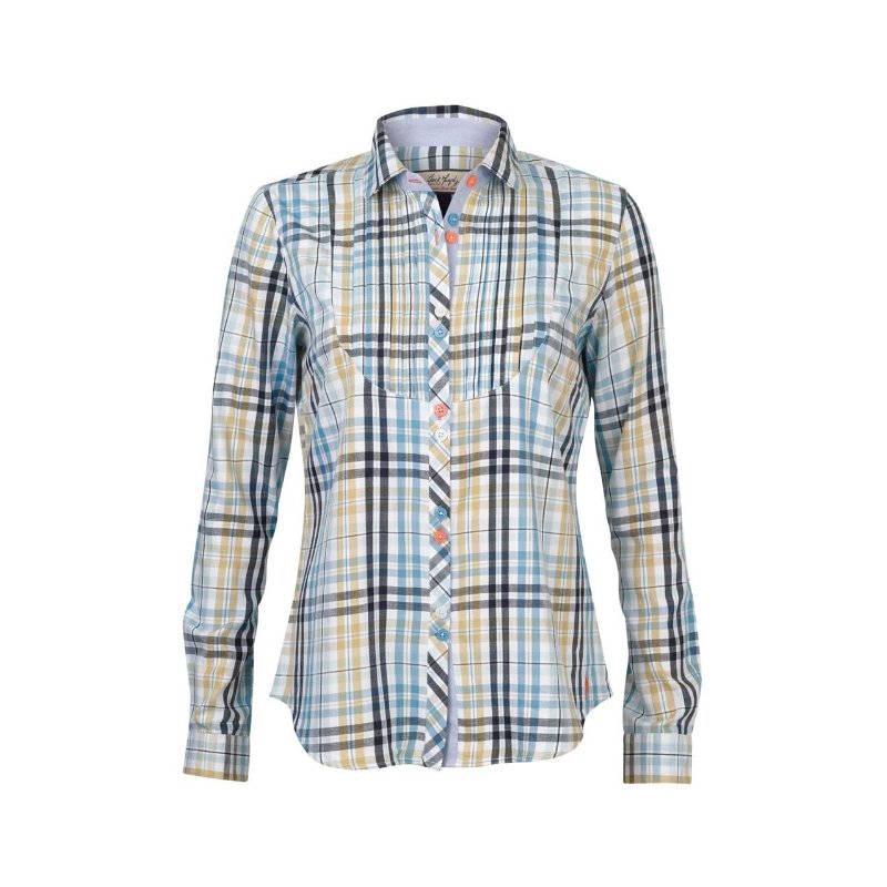 Rebecca Shirt in Deck Chair Check - size 12 - Cheshire Game Jack Murphy