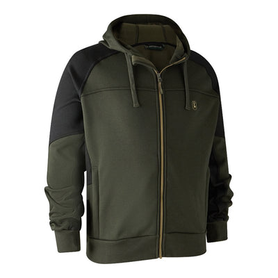 Rogaland Hooded Sweater In Adventure Green - Cheshire Game Deerhunter