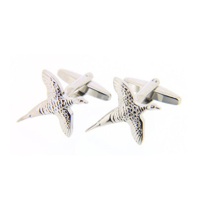Soprano Solid Flying Pheasant Country Cufflinks - Cheshire Game Sax Design