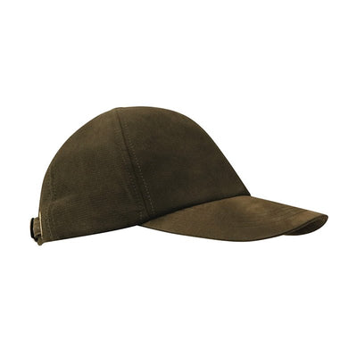 Struther Junior Baseball Cap In Dark Olive - Cheshire Game Hoggs of Fife