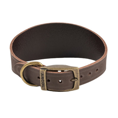 Timberwolf Greyhound & Whippet Collars in Sable - Cheshire Game Ancol