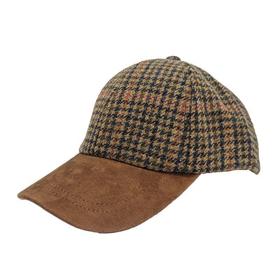 Tweed Baseball Cap DT85 - Cheshire Game Denton Hats