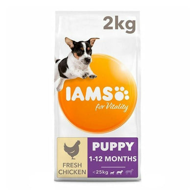 Vitality Chicken Puppy Small/Medium Breed 2kg - Cheshire Game Iams