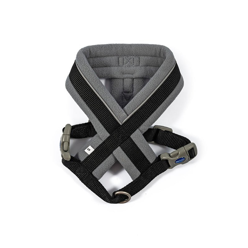 Viva Padded Harness in Black - Cheshire Game Ancol